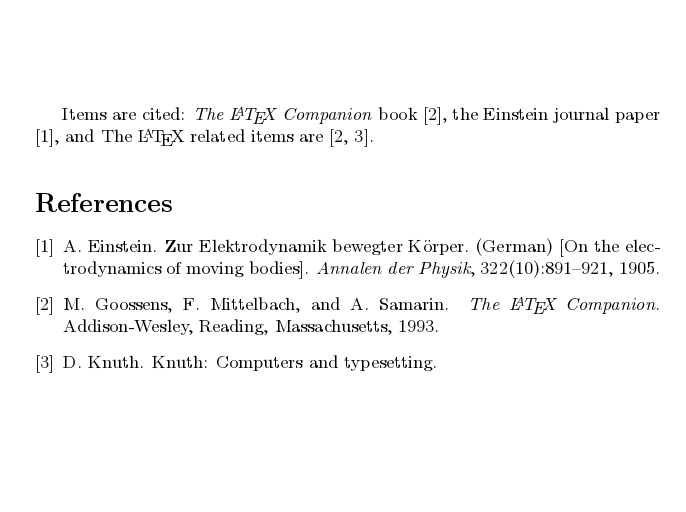 Bibtex bibliography styles - Overleaf, Éditeur LaTeX en ligne