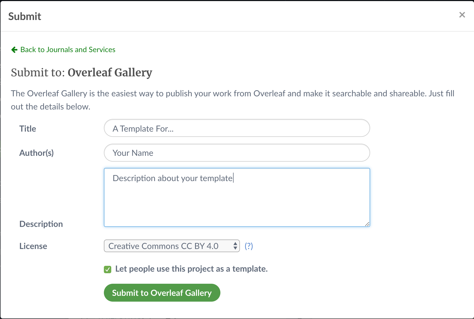 Can I create my own LaTeX templates? Overleaf, Online LaTeXskriveprogram