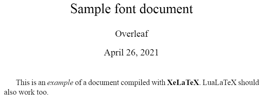 Change font size in editor - Overleaf, Online LaTeX Editor