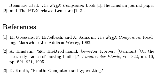 Bibtex Bibliography Styles Overleaf Online Latex Editor