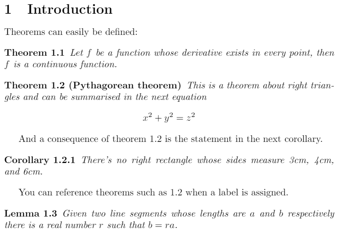 Theorems and proofs - Overleaf, Online LaTeX Editor