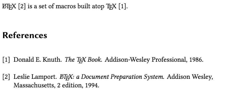 bibtex for thesis