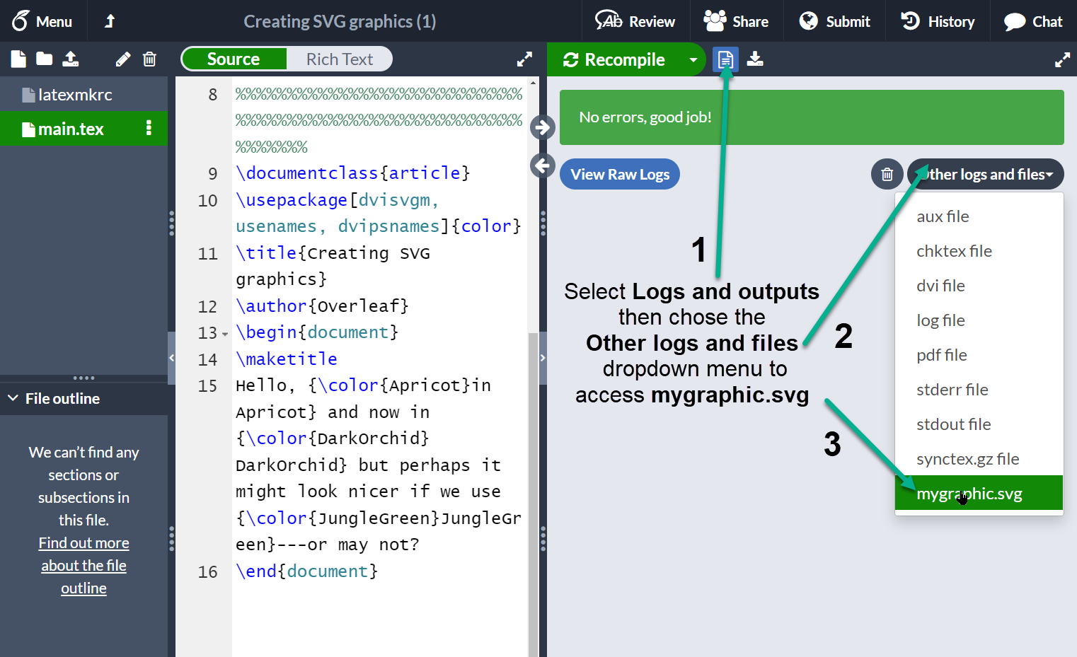 using-colors-in-latex-overleaf-online-latex-editor