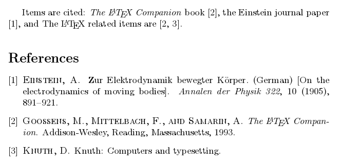 Bibtex Bibliography Styles Overleaf Online Latex Editor