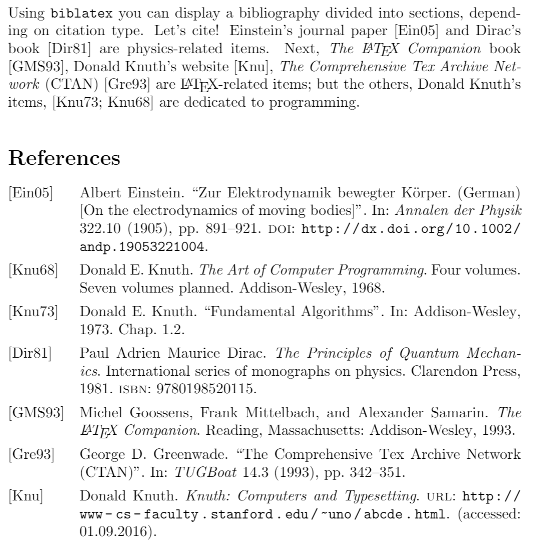 Bibliography Management In Latex Overleaf Online Latex Editor