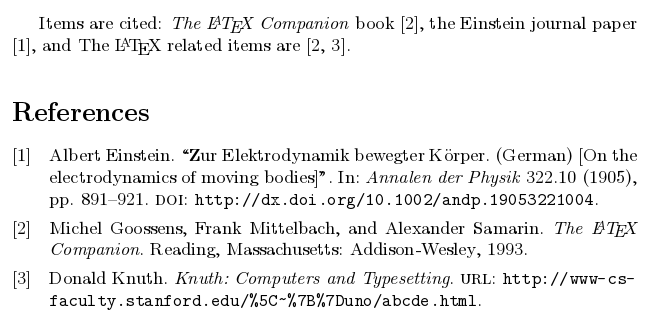 bibliography citation latex