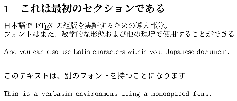 Typesetting Japanese text on Overleaf using Google Noto fonts