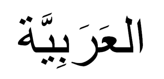 Image of typeset Arabic text