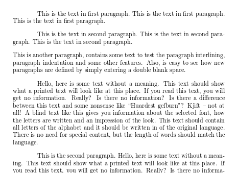 Paragraph Formatting Overleaf Online Latex Editor