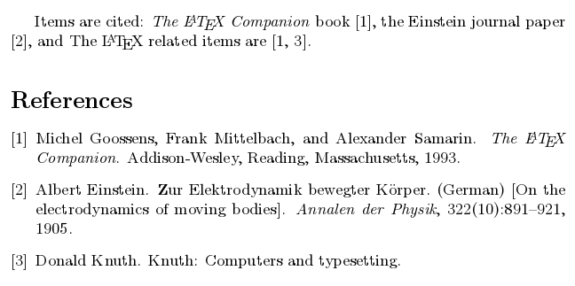 Bibtex Bibliography Styles Overleaf Online Latex Editor